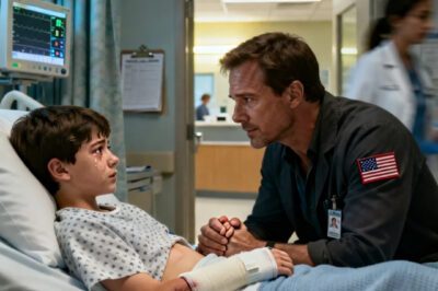 MY SON WHISPERED, “UNCLE PUSHED ME DOWN THE STAIRS BECAUSE I WON THE SCIENCE FAIR INSTEAD OF HIS KID.” I STAYED CALM. TOOK HIM TO THE HOSPITAL. THEN I MADE ONE PHONE CALL THAT MADE MY SISTER’S HUSBAND LOSE EVERYTHING…