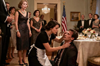 At my sister-in-law’s luxury dinner party, she handed me an apron and said, “the kitchen staff is short tonight.” her socialite friends snickered as I served their wine. But when her husband collapsed and someone screamed, “is there a doctor?” I stepped forward and said, “yes, I’m dr. Parker, head of neurosurgery at mercy general. And I believe your husband is having…