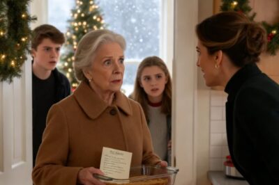 After I forgot the dessert at Christmas, my daughter-in-law screamed: ‘you’re such a useless old woman!’ everyone stared. I stood up and said: ‘then stop calling me when you need money.’ what she did to me next forced me to call 911 immediately