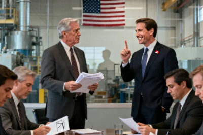 “Your role no longer aligns with our future.” the Ceo fired me in front of six executives from the buyer company. I didn’t argue. I simply placed my business card on the table. Her confident smile disappeared when she read the title then her career…