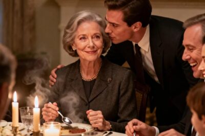 At the dinner, my son-in-law tapped my shoulder and said “my parents don’t want you at our wedding, you can stream it online”. I sat quietly, smiling, then my daughter stood up, angry and replied him “then find yourself a new wife and a new job”. What happened next was unbelievable.