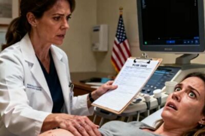 AT MY ULTRASOUND, THE DOCTOR STARTED SHAKING. SHE PULLED ME ASIDE AND SAID: “YOU NEED TO LEAVE NOW. GET A DIVORCE! I ASKED: “WHY?”, SHE REPLIED: “NO TIME TO EXPLAIN. YOU’LL UNDERSTAND WHEN YOU SEE THIS.” WHAT SHE SHOWED ME MADE MY BLOOD BOIL.