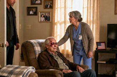 EVERY WEEK, MY FATHER HAD NEW BRUISES AND INJURIES. AT FIRST, I THOUGHT HE WAS JUST GETTING CLUMSY WITH AGE. BUT AFTER SIX MONTHS, SOMETHING FELT TERRIBLY WRONG. I INSTALLED A HIDDEN CAMERA IN HIS LIVING ROOM. AND WHEN I WATCHED THE FOOTAGE… I SAW SOMETHING THAT BROKE MY HEART FOREVER.