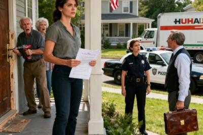 “Your grandmother wanted family in this house. your brother’s moving in tomorrow,” mom announced when i arrived at grandma’s house with my moving boxes. dad was already changing locks. “but grandma left this to me in her will,” i said quietly. dad laughed. “family inheritance belongs to everyone.” i called the probate attorney. he arrived with the sheriff thirty minutes later. “the will clearly states…” he read aloud as my parents stood frozen. “the sole beneficiary of this property is…” he looked at me.