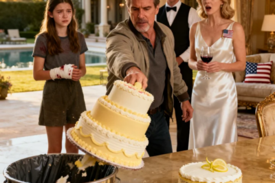 I arrived at my sister’s house in Oakville early. Found my daughter in the kitchen—bloody hands, doing dishes. She’d brought a cake from her pizza job earnings. My sister rejected it. I walked to the dining room.  what I did to the $600 cake made 40 guests go silent…