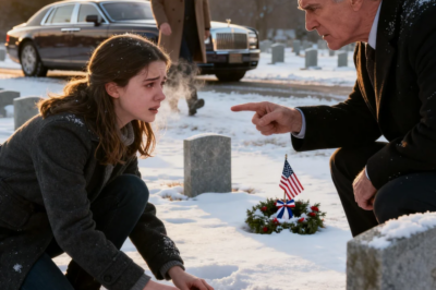 At the funeral, my grandma left me her savings book. My father threw it onto the grave: “It’s useless. Let it stay buried.” I took it back and went to the bank. The clerk turned white: “Call the police – do not leave.”