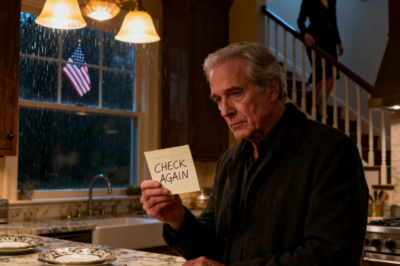 My wife left a note on the counter: “I’m done with you. The house is sold. Pack and leave.” On the back, I wrote two words. When she read them… 37 missed calls.