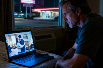 When i was taking out the trash, my neighbor Mr. Thompson rushed over and said, “Listen… i have to tell you something. Whenever you’re away for work, a man comes to your house at 10 p.m. He stays all night and leaves at 6 a.m. Every single night.” I installed hidden cameras and faked a business trip. At 10 p.m., what i saw made my jaw drop — and what i did next shocked them.