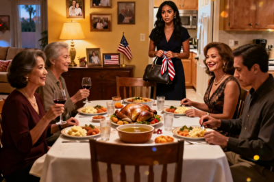 “One daughter is a doctor… the other is a maid,” my mom toasted at Thanksgiving, laughing with fourteen people present. And when my mom tried to toast my sister again… what I said next… nobody could believe.