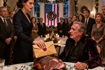 At Christmas, my parents removed my seat from the table. My mom said, “There’s no room for disappointments.” As i walked out, i dropped an envelope on dad’s plate and said, “Merry Christmas. I finally know why you hate me.” The room went silent. What they discovered next made 46 relatives gasp…