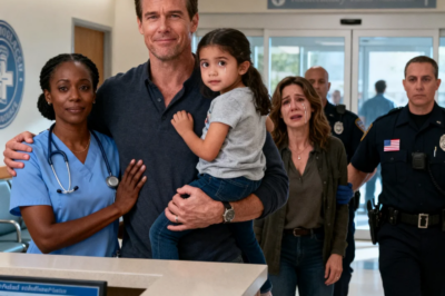 She left me at the hospital with our baby — seven years later, she froze when she saw who was behind me