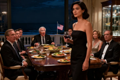 My blood turned to ice as my boyfriend’s father sneered “street garbage” across the silent table. Twenty guests watched my humiliation. I rose slowly, whispering, “Enjoy the meal, silas. I just terminated your company’s only lifeline.” “I own your empire.”