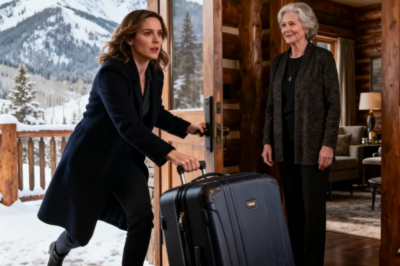 WE HEARD YOU SCOOPED UP THAT FANCY CABIN IN ASPEN. WE’RE MOVING IN TO BURY THE HATCHET,” MY DAUGHTER-IN-LAW BARKED, SHOVING HER BAGS THROUGH MY DOOR LIKE SHE OWNED THE PLACE. I JUST SMIRKED AND LET THEM BARGE IN. BUT AS THEY STEPPED INTO THE GREAT ROOM, TRUE STORY THEIR FACES DRAINED OF COLOR…