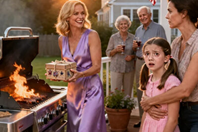 My sister threw my daughter’s birthday gift into the BBQ and mocked it as “cheap trash.” my child had spent two months making it. She froze-then cried. My parents laughed it off. “it’s just a joke.” I 1 didn’t argue. I took my daughter and left. That night, I sent one message to the family chat: “from now on, everything stops. Handle it yourselves.” that’s when they realized their mistake.