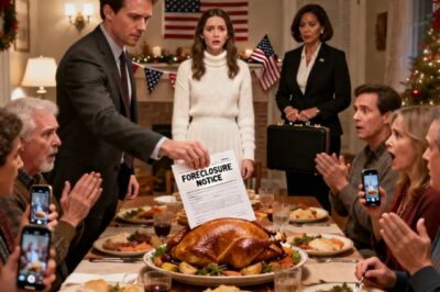 My Parents Announced They Were Giving My Sister The House. Everyone Clapped. I Asked, “Should I Read The Foreclosure Notice Dated Oct 31?” The Room Froze.