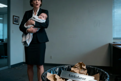 MY OFFICE WAS DEMOLISHED. DESK GONE, FILES MISSING, NAMEPLATE IN THE TRASH. “RESTRUCTURING,” THEY CLAIMED. I WAS GONE 12 WEEKS. AS I STOOD THERE HOLDING MY BABY, I PULLED OUT AN ENVELOPE. “BEFORE YOU EXPLAIN, READ THIS.” THE HR DIRECTOR’S FACE DRAINED OF COLOR WHEN SHE SAW…