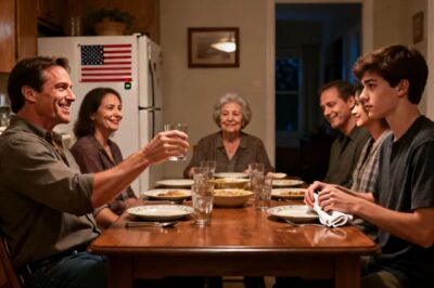 MY BROTHER CALLED MY SON ‘THE FAMILY FAILURE’ AT FAMILY DINNER: ‘HE CAN’T EVEN TALK TO GIRLS. EVERYONE SMIRKED. MY SON JUST NODDED, LEFT QUIETLY. AFTER MONTHS WHEN HE GRABBED THE MIC…