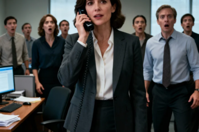 YOU’RE UNDER INTERNAL INVESTIGATION” MY SUPERVISOR ANNOUNCED. THE WHOLE TEAM STARED. I CALMLY PICKED UP MY PHONE AND SAID, “HELLO, IS THIS THE FBI? YES, I’D LIKE TO REPORT…” WHEN THEY HEARD THOSE WORDS