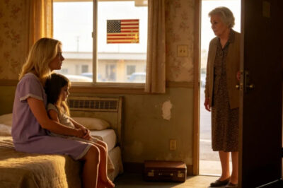 My grandmother found me and my daughter in a run-down motel. She asked gently, “why aren’t you staying in the apartment I registered in your name after your divorce?” I blinked. “What apartment?” three days later, I showed up at a family brunch. My mother stopped mid sentence. My father stared at the floor.