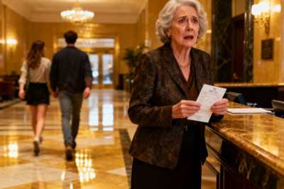MY SON AND DAUGHTER IN LAW TOOK ME TO A FIVE STAR HOTEL IN NEW YORK FOR THE FIRST TIME. WE STAYED ALL WEEKEND, BUT THEN HE SAID, “THANKS FOR COVERING THE STAY, MOM,” AND RAN OFF, LEAVING ME WITH THE BILL. SUDDENLY, AN ELDERLY RECEPTIONIST STEPPED OUT AND ASKED, “ARE YOU MR. MARK’S DAUGHTER? I WORKED FOR YOUR FATHER FOR THIRTY THREE YEARS. BEFORE HE DIED, HE TOLD ME, ‘GIVE THIS ENVELOPE TO MY DAUGHTER WHEN YOU SEE HER.”” WHEN I OPENED IT, I WAS SPEECHLESS… BECAUSE MY SON…