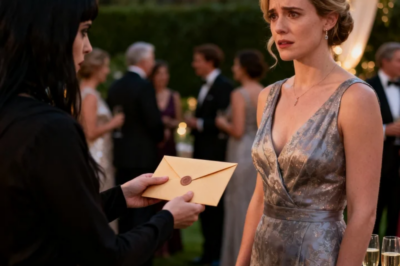 DURING OUR ENGAGEMENT PARTY, A WOMAN WALKED UP TO ME AND HANDED ME AN ENVELOPE. BEFORE I COULD REACT, HE DISAPPEARED. I OPENED IT, AND MY HEART SHATTERED. MY FIANCÉ RUSHED TOWARD ME. THE MOMENT HE SAW WHAT WAS INSIDE…