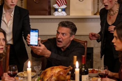 AT THANKSGIVING DINNER, MY DAD PRAISED MY SISTER: “YOUR SISTER SAVED US FROM FORECLOSURE, YOU’VE DONE NOTHING!” I SMILED, PULLED OUT MY PHONE, AND ASKED: “THEN WHO SENT YOU $72,000?”