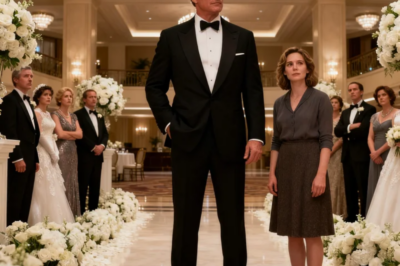 A Billionaire Brought a Simple Woman to His Brother’s Wedding — Until the Bride’s Father Shocked