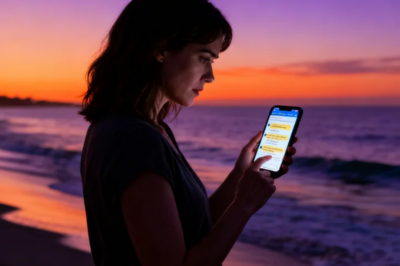 MY HUSBAND DECIDED I WASN’T WORTHY OF HIS NEW ELITE CIRCLE. HE TOLD ME NOT TO SHOW UP AT THE COMPANY PARTY I HELPED HIM BUILD, AND HIS FAMILY SIDED WITH HIM. FOR ONCE, I DIDN’T ARGUE-I JUST LEFT FOR THE COAST. AS THE SUNSET FADED, MY PHONE LIT UP -DOZENS OF MESSAGES FROM INVESTORS, AND SOMETHING HAD GONE TERRIBLY WRONG.