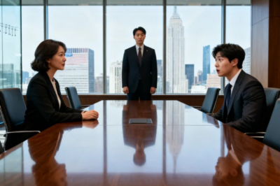 GO GRAB COFFEE” THE CEO’S SON TOLD ME IN FRONT OF OUR BIGGEST CLIENT. I STOOD UP AND SPOKE TO THE KOREAN SUPPLIER DIRECTLY. HE TURNED TO THE SON AND SAID: “THIS NEGOTIATION IS TERMINATED