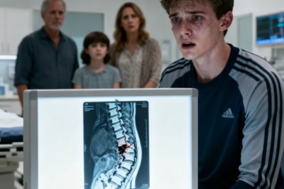 STOP BEING DRAMATIC!” MY FAMILY SCREAMED AS I COLLAPSED DURING MY BROTHER’S TRAINING SESSION. “HE’S A CERTIFIED TRAINER, YOU’RE JUST LAZY!” THREE MONTHS LATER, THE SPECIALIST SHOWED THEM THE MRI. MY BROTHER’S FACE WENT WHITE WHEN HE SAW WHAT HE’D DONE TO MY SPINE. THEN THERE FACE WENT PALE…