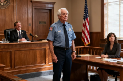 I’VE BEEN A JANITOR AT COURTHOUSE FOR 20 YEARS. WHEN A BILLIONAIRE’S LAWYER ABANDONED HER MID-TRIAL SHE HAD 1 HOUR TO FIND A LAWYER. “I WILL DEFEND HER.” HER EX LAUGHED. HIS LAWYER SMIRKED. JUDGE: “YOU’RE A JANITOR?” “YES. AND I’LL DEFEND HER.