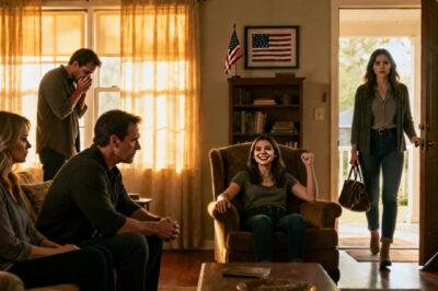 I got home and found my whole family staring at my husband and my sister in an awkward silence. My dad stood up with a serious face and said, “daughter, sit down, we need to talk.” I smiled and replied… Something that left them all in shock