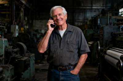 THE NEW MBA DIRECTOR LAUGHED: “PACK YOUR THINGS, OLD MAN, MAINTENANCE IS UNSKILLED LABOR!” I TRIED TO WARN HIM, BUT HE HAD SECURITY ESCORT ME OUT. THREE DAYS LATER, $100M FACTORY DEAD SILENCE, THE CEO CALLED. I SMILED AND SAID: “I CAN FIX IT, BUT FIRST, FIRE HIM.” THEN I HUNG UP.