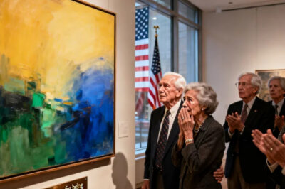 After my husband died, I became a single mom to my autistic son. My parents refused to help, but my in-laws took us in. Years later, my son became an abstract painter, and one of his pieces sold at auction for $3 million. When my parents showed. I revealed the gift I’d prepared for my in-laws