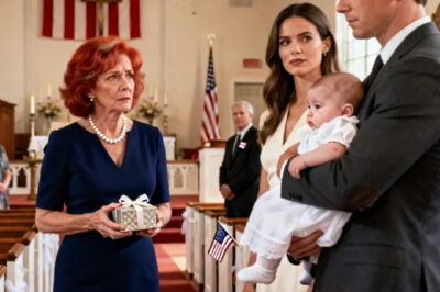 I organized my grandson’s baptism at our local church. On the day, my son said in front of everyone: ‘mom, my wife doesn’t want you here. Can you leave?’ I replied: ‘no problem. Then I left. And made one phone call that changed their lives. The next day: 99+ missed calls