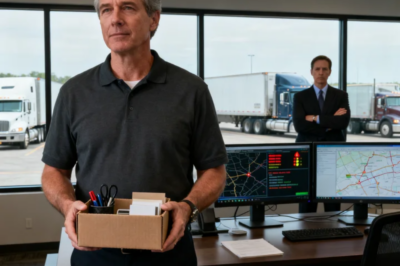 THE NEW SOFTWARE MAKES YOUR POSITION REDUNDANT,’ MY BOSS SAID WHILE TERMINATING ME AFTER 12 YEARS AS FLEET LOGISTICS MANAGER. I JUST SAID ‘SURE…’ AND LEFT WITHOUT ARGUMENT. THEIR PROGRAM NEVER LEARNED MY SPECIALIZED REROUTING TECHNIQUES. WHEN THEIR BIGGEST CLIENTS’ PERISHABLE SHIPMENTS STARTED ARRIVING SPOILED… I HAD ALREADY WON