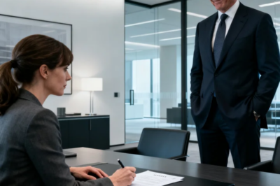 SIGN IT, OR I’LL DRAG THIS OUT FOR YEARS,” THE CEO THREATENED, SHOVING THE PAPERS IN MY FACE. HE SMIRKED LIKE FIRING ME WOULD DESTROY ΜΕ. I SIGNED, LEFT MY KEYS-AND MADE SURE TO WARN HIM. THE NEXT MORNING, HIS OWN LAWYER SCREAMED AT HIM: “DO YOU REALIZE WHAT SHE JUST DID TO YOU?!