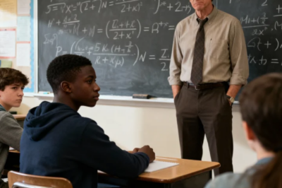Teacher Mocks: “Even My Ph.D. Student Can’t Solve It” — Didn’t Know The Black Kid Was a Math Prodigy
