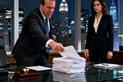 SIGN IT, OR I’LL DRAG THIS OUT FOR YEARS,” THE CEO THREATENED, SHOVING THE PAPERS IN MY FACE. HE SMIRKED LIKE FIRING ME WOULD DESTROY ΜΕ. I SIGNED, LEFT MY KEYS-AND MADE SURE TO WARN HIM. THE NEXT MORNING, HIS OWN LAWYER SCREAMED AT HIM: “DO YOU REALIZE WHAT SHE JUST DID TO YOU?!