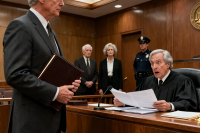 I GOT A CALL FROM MY SON AT 2 AM. SOBBING. “DAD, THEY TOOK HER. HER GRANDPARENTS FILED AN EMERGENCY ORDER. I CAN’T SEE MY OWN DAUGHTER.” HE HADN’T SLEPT IN 6 DAYS. I DROVE 400 MILES. WALKED INTO THE COURTHOUSE AT 8 AM. HANDED THE JUDGE ONE FOLDER. HE READ IT. WENT PALE. BY NOON, MY GRANDDAUGHTER WAS IN MY SON’S ARMS. HER GRANDPARENTS WERE IN HANDCUFFS. THE JUDGE LOOKED AT THEM AND SAID,  “YOU SHOULD HAVE CHECKED WHO HIS FATHER WAS…