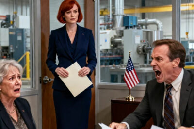 My stepdad called a board meeting: “your mom sold the company. You’re fired.” I just smiled and replied: “good luck making products without my patents.” his face went pale…