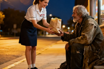 EVERY EVENING AFTER HER SHIFT, THE WAITRESS BROUGHT FOOD TO A HOMELESS OLD MAN. ONE NIGHT, HE MANAGED TO GRAB HER HAND AND SAID, “PLEASE, LISTEN TO ME. IF IT WEREN’T FOR YOU, I WOULDN’T BE ALIVE ANYMORE. LET ME REPAY YOU.” THE GIRL LISTENED CAREFULLY TO EVERY WORD. “WHEN YOU GET HOME, DON’T TURN ON THE LIGHTS-GO STRAIGHT TO BED. AND IN THE MORNING, SAY THAT YOU’RE SICK. TRUST ME, YOU’LL UNDERSTAND EVERYTHING SOON…