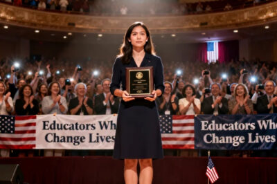 When I invited my family to my award ceremony. Dad laughed: “just a lowly teacher.” my sister replied: “we’re busy going to dinner.” mom liked the message. I smiled and said: “that’s fine.” that night, while they ate, dad scrolled his phone and froze: “w-what is this?”