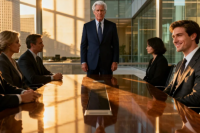 WE NEED NEW HORSE POWER,’ THEY SAID AS THEY REPLACED ME AFTER 18 YEARS WITH THE CEO’S SON-IN-LAW. ‘YOUR TIME IS OVER, OLD MAN,’ HE SMIRKED AT MY FAREWELL MEETING. I PACKED MY THINGS AND ANSWERED A STRANGE CALL. THEY DIDN’T JUST LOSE ME. THEY LOST EVERYTHING…