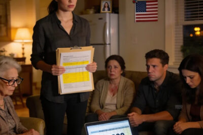 MY MOM BEGGED ME TO COME HOME FOR THE HOLIDAYS. AFTER A 10-HOUR FLIGHT, SHE OPENED THE DOOR: NO HELLO. NO HUG. JUST: “YOU’LL BABYSIT YOUR BROTHER’S KIDS. WE’RE GOING ON A FAMILY TRIP. MY BROTHER LAUGHED: “DON’T WIPE YOUR SNOT ON HER, KIDS. THEY ALL LAUGHED. I SMILED TOO THEN… SAID ONE THING. AND THAT’S WHEN THEY WENT CRAZY. MOM KEPT WHISPERING: “NO… NO… NO WAY.