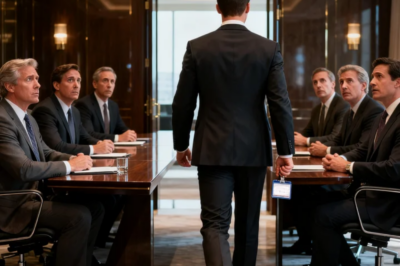 CLEAN THE OFFICES,” THEY ORDERED ON MY FIRST DAY. AT THE BOARD MEETING, WHEN THEY INTRODUCED THEIR NEW CEO, I STEPPED IN WITH MY BADGE.