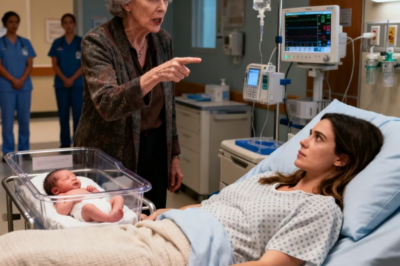 PROVE THIS BABY IS REALLY OUR BLOODLINE!” MY MOTHER-IN-LAW DEMANDED IN THE DELIVERY ROOM. “GLADLY,” I SAID, ORDERING TESTS FOR EVERYONE. THE RESULTS: MY HUSBAND WAS 99.9% MATCH TO OUR BABY… BUT 0% MATCH TO HIS ‘PARENTS! THE REAL GRANDMOTHER WALKED IN WITH POLICE…