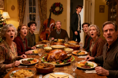AT THANKSGIVING, PARENTS REMOVED MY SEAT FROM THE TABLE. MY MOM SAID: “THERE’S NO ROOM FOR DISAPPOINTMENTS” AS I WALKED OUT, I DROPPED AN ENVELOPE ON DAD’S PLATE AND SAID: “HAPPY THANKSGIVING. I FINALLY KNOW WHY YOU HATE ΜΕ” THE ROOM WENT SILENT. WHAT THEY DISCOVERED NEXT MADE 23 RELATIVES GASP…