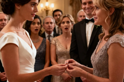 HE LAUGHED AND SAID, “IF YOU MESS UP, I HAVE A BACKUP FIANCÉE.” I CALMLY REPLIED, “ALRIGHT, BRING HER ON.” THEN I WALKED OVER TO THE BACKUP, HANDED HER THE ENGAGEMENT RING, AND AS SHE TRIED TO PUT IT ON, THE ROOM FELL INTO A SILENCE SO THICK YOU COULD HEAR A PIN DROP.