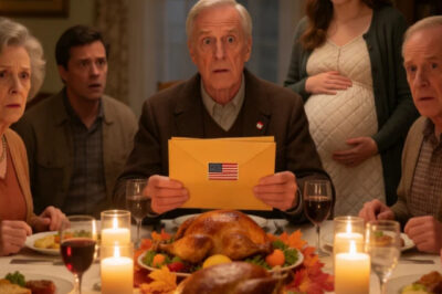 At thanksgiving, parents removed my seat from the table. My mom said: “there’s no room for disappointments” as I walked out, I dropped an envelope on dad’s plate and said: “happy thanksgiving. I finally know why you hate me” the room went silent. What they discovered next made 23 relatives gasp…